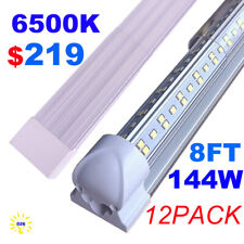 12PCS 8FT LED Tube Lights 144W 8Feet LED Shop Garage Warehouse Light Fixture led picture