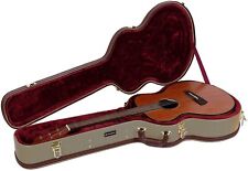 Crossrock Martin Guitar Hard Case fits OM 000-style Guitar,Semi-Vintage Look picture