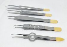 Hair Transplant Forceps Set 5 Pieces Stainless Steel picture