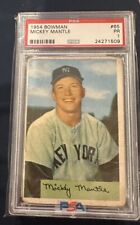 1954 BOWMAN #65 MICKEY MANTLE YANKEES HOF PSA 1 A3526943-509 picture