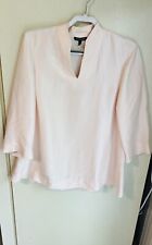 Eileen Fisher 100% Silk Blouse Blissful Pink Size XS Minimalist Contemporary picture