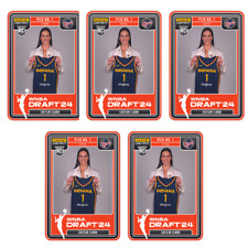 (5) 2024 Caitlin Clark Panini Instant Mint rc Rookie Card Investment Lot PRESALE picture