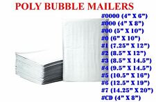 Poly Bubble Mailers Padded Envelopes Protective Packaging Shipping Mailing Bags picture