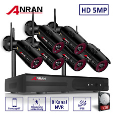 ANRAN Home outdoor Wireless Security Camera System 2TB HDD 8CH 5MP wifi NVR Kit picture