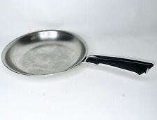 Vintage FARBERWARE NYC USA ALUMINUM CLAD STAINLESS STEEL SAUTE PAN SKILLET picture