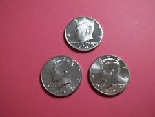 1992 S, P, D  Kennedy Half Dollar Year Set Gem Proof & BU  3 Coins picture