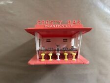 Plasticville Frosty Bar Model Building  O Gauge Bachmann assembled VINTAGE picture