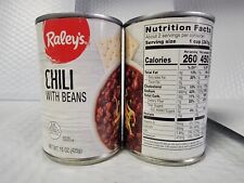 Beef and Pork Chili with Beans 15 OZ Can (Pack of 12) NO ARTIFICIAL FLAVOR/HFCS picture