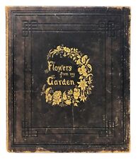 RARE 1864 Flowers From My Garden by Laura Gordon Munson Poems Sketches Sigourney picture