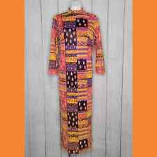 Vintage Ruth Walter Mod Fabulous & Funky Colorful Maxi Dress picture
