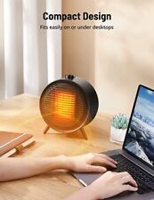 1500W Portable Electric Small Space Heater Quiet Room Home Office Heating PTC US picture