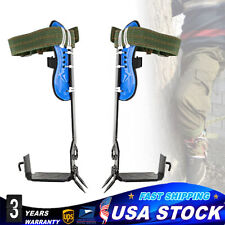 2 Gear Tree Climbing Spikes w/Harness Safety Adjustable Belt Tree Climbing Set！ picture