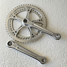 CAMPAGNOLO SUPER RECORD CRANKSET DOUBLE 53-42 TOOTH 170 MM ARM LENGTH picture