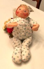 Vintage Annalee 'Doll 90.  Smiling Christmas Baby in Pajamas picture