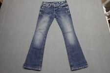 Miss Me Jeans Women Size 30 Blue Bootcut Signature Dark Wash Western Cowgirl picture