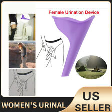 Portable Female Woman Ladies She Urinal Urine Wee Funnel Camping Travel Loo picture