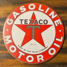 Texaco Motor Oil Vintage Hem Wrapped Novelty 12