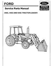 PARTS MANUAL FARM TRACTOR Ford 345C, 345D, 445C, 445D, 545C, 545D -3 CYL  picture