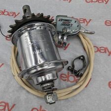 1971 Sturmey Archer 3-Speed Internal Gear Hub 36h, 18t, W/ Shifter and Hardware picture