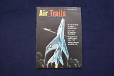 1954 FEBRUARY AIR TRAILS MAGAZINE - F-100 SUPER SABRE COVER - E 11437 picture