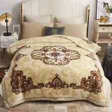 Home New Raschel Winter Blanket High End Soft Blanket Double Sided Flocking picture