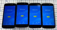 Lot of 4 Motorola Moto E5 Play 16gb Black XT1921-6 4G (Verizon) Works Great picture