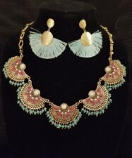 Sold Out NIB Plunder Design House of Plunder Lilo necklace and posse earrings picture