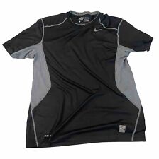 NWOT Nike Pro Combat Shirt Mens Fitted Short Sleeve Crew Performance  Large picture