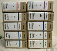 LOT OF 11 CANON PFI-706PC  Ink Colors Tank  700ML imagePROGRAF iPF8300 Brand New picture