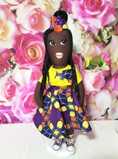 Ju-Nel Babe Handcrafted African Pride Keepsake Doll picture