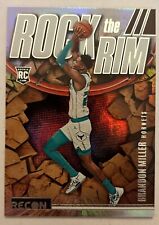 2023-24 Panini Recon Basketball #17 Rock the Rim Brandon Miller RC picture