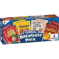 General Mills Breakfast Cereal Variety Pack, Lucky Charms, Cinnamon Toast Crunch picture