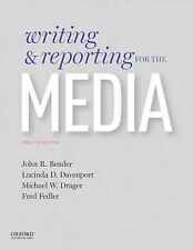 Writing and Reporting for the - Paperback, by Bender John; Davenport - Very Good picture