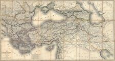 1822 Map of the Ottoman Empire Home School History Mapping Wall Art Poster Decor picture