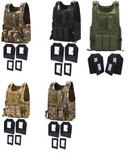 Tactical Scorpion Gear 4 Pc Level III+ / AR500 Body Armor Plates Bearcat Vest picture