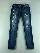 American Eagle Jegging Women Jeans Blue Tag Size 6 (30x29) Low Rise Stretch picture