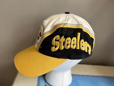 PITTSBURGH STEELERS East Port Vintage 1990’s NFL SnapBack Hat VG+++ picture