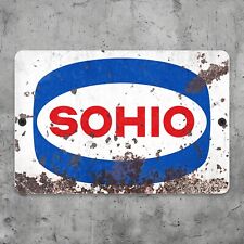 SOHIO Vintage Gas Station Metal Sign Replica Standard Oil  12