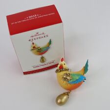 2013 Hallmark 12 Days Of Christmas 3rd In Series Three French Hens picture