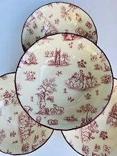Wood & Sons Fine English Table-wear Set Of (6) Soup Bowls Plates  picture