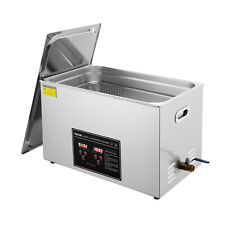 VEVOR 30L Ultrasonic Cleaner with Timer Heating Machine Digital Sonic Cleaner picture