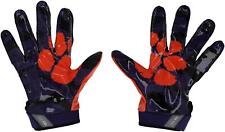 Clemson Tigers Team-Issued Orange and Purple Nike VaporJet 4 Gloves Size 2XL picture