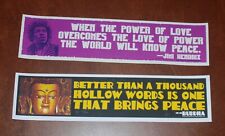 2 Jeff Wood Art Print Posters Buddha Peace Enlightenment & Jimi Hendrix Love picture