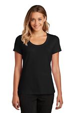 District Women's Flex Short Sleeve Scoop Neck Stylish Plain T-Shirt - DT7501 picture