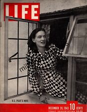 1943 Life December 20 - Tulane party; Santa Fe; Carmen Jones; India Famine picture