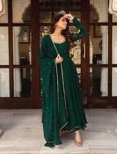 New Bollywood Indian Salwar Gown Party Wear Pakistani Suit Indian Designer Dress picture
