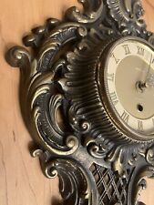 Heco Vintage Brass Clock picture