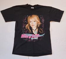 Vintage Y2K Hilary Duff Metamorphosis Tour 2004 Band Tee T-Shirt Sz Medium  picture