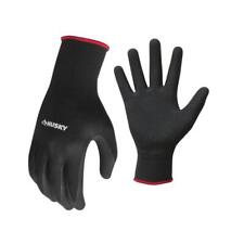 (6-Pack) Large Nitrile Work Gloves Textured Grip Industrial Jobsite Gardening picture