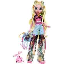 Monster High Lagoona Blue Fashion Doll in Mesh Tee with Pet Neptuna and Accessor picture